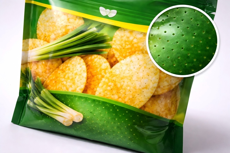 Vent Holes in Packaging Bags