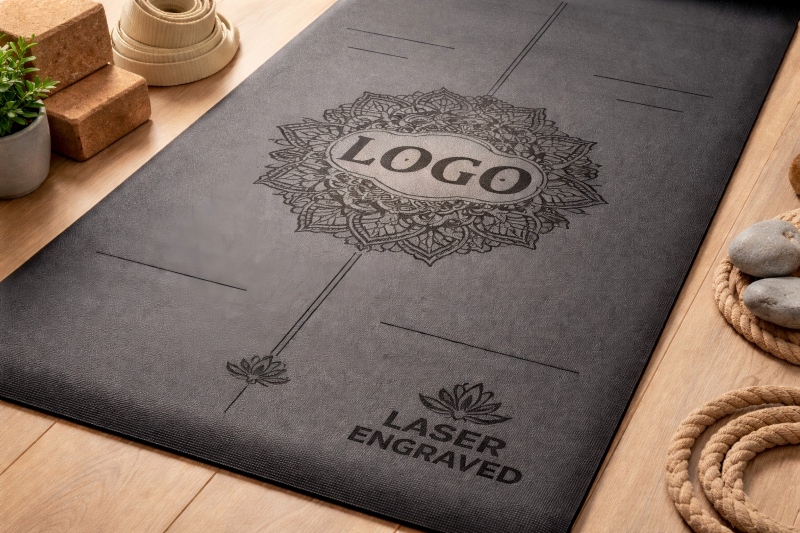 Yoga Met Engraving