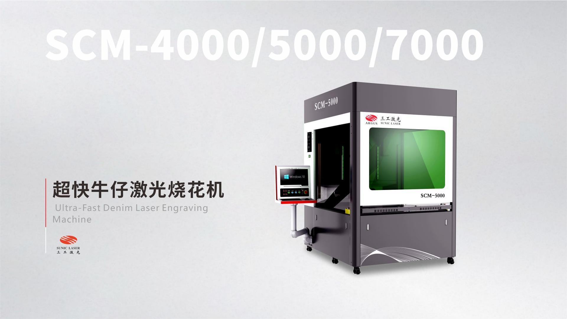 Ultra-Fast Denim Laser Engraving Machine | Jeans Laser Washing Effect